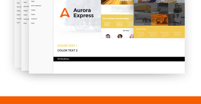 AuroraExpress - Tema WordPress Responsif Perusahaan Transportasi - Fitur Gambar 17