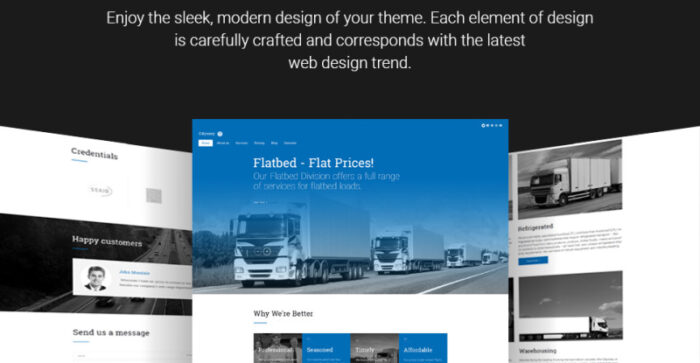 Odyssey - Tema WordPress Transportasi, Truk & Logistik - Fitur Gambar 8