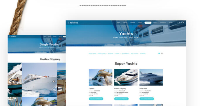 Template Situs Web Yachtec - Fitur Gambar 11