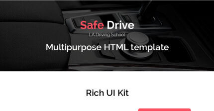 Template Situs Web Safe Drive - Sekolah Lalu Lintas & Pelajaran Mengemudi - Fitur Gambar 1