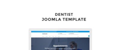 Template Joomla BeDentist - Fitur Gambar 1