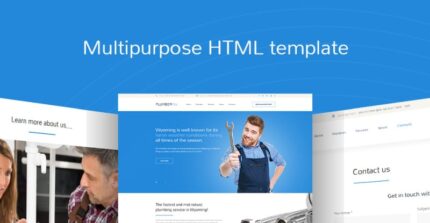 Template Situs Web PlumberPro - Fitur Gambar 1