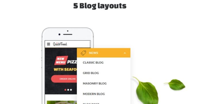 Makanan Cepat Saji - Template Situs Web HTML5 Restoran Makanan Cepat Saji - Fitur Gambar 6