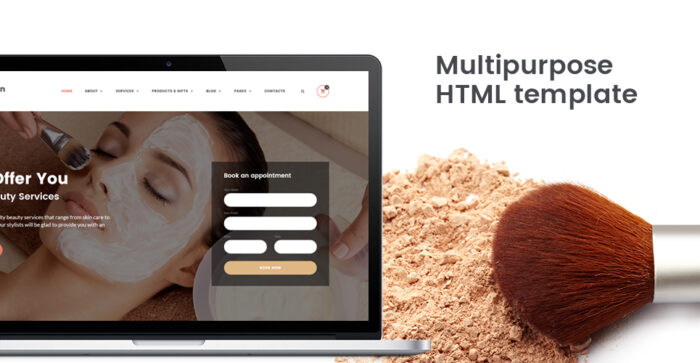 Template Situs Web Responsif Salon Kecantikan - Fitur Gambar 1