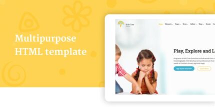 Template Situs Web HTML Bootstrap5 untuk Pendidikan Prasekolah Kids Tree - Fitur Gambar 1