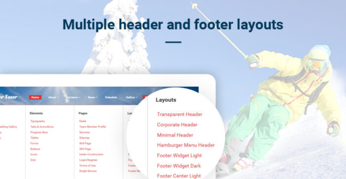 Winter Tour - Template Situs Web Agen Perjalanan & Tur - Fitur Gambar 6