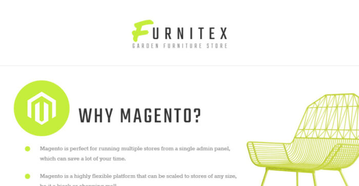 Furnitex - Tema Magento Responsif untuk Furnitur - Fitur Gambar 1