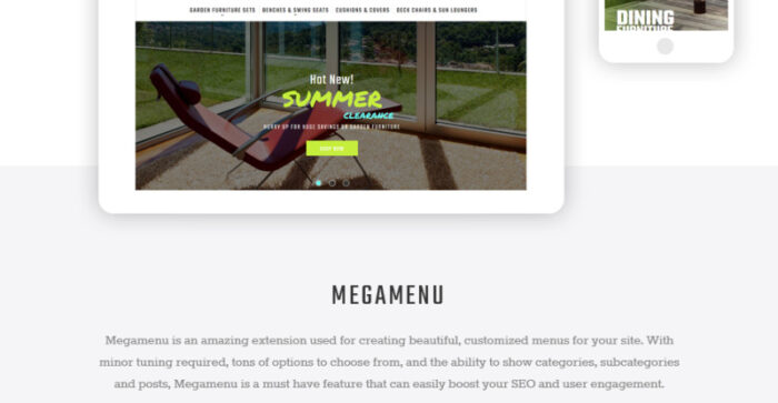 Furnitex - Tema Magento Responsif Furnitur - Fitur Gambar 4