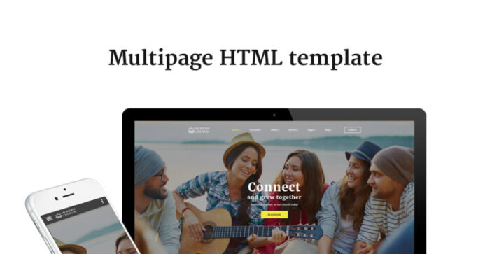 Gereja Modern - Template Situs Web Keagamaan Multihalaman - Fitur Gambar 1