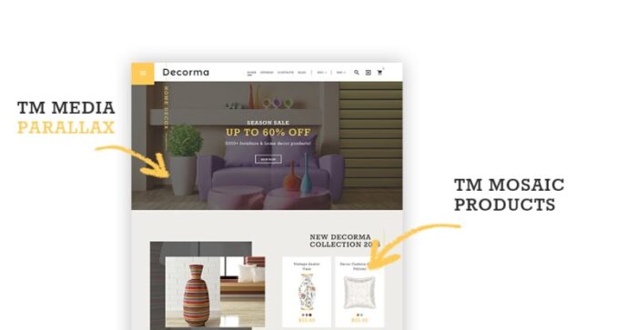 Decorma - Tema PrestaShop Responsif untuk Furnitur - Fitur Gambar 6