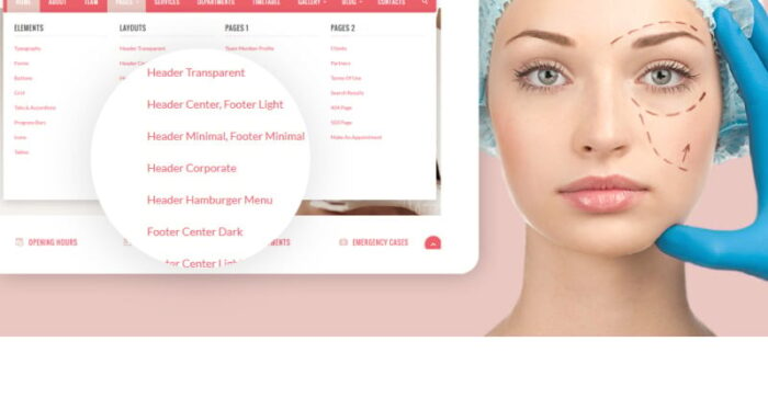 Template Situs Web Klinik Bedah Plastik Visage - Fitur Gambar 8