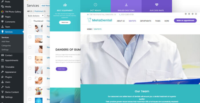 MetaDental - Tema WordPress Responsif Klinik Gigi Swasta - Fitur Gambar 4