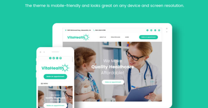 VitaHealth - Tema WordPress Medis Responsif Klinik Pediatrik - Fitur Gambar 28