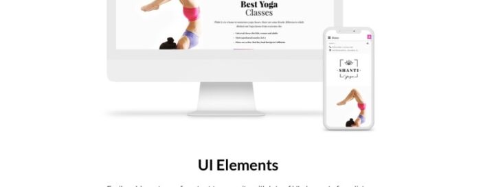 Shanti - Template Joomla Responsif Kelas Yoga - Fitur Gambar 2