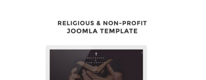 Template Joomla Gereja Kristen - Keagamaan & Nirlaba - Fitur Gambar 1