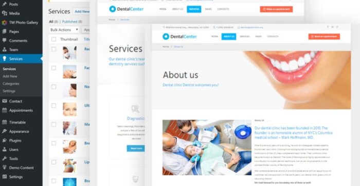 Dentalcenter - Tema WordPress Responsif Klinik Gigi - Fitur Gambar 4