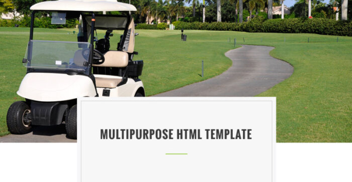 Template Situs Web Responsif Klub Golf - Fitur Gambar 1