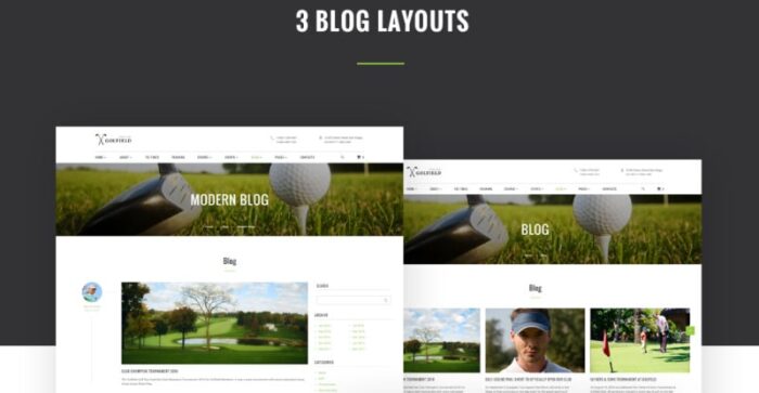 Template Situs Web Responsif Klub Golf - Fitur Gambar 8