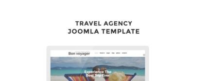 Bon Voyage - Agen Perjalanan & Perencanaan Liburan Template Joomla Responsif - Fitur Gambar 1