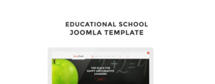 Portal Sekolah - Template Joomla Kreatif Multihalaman Pendidikan - Fitur Gambar 1