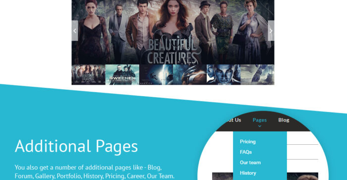 Template Joomla Responsif Film - Fitur Gambar 4