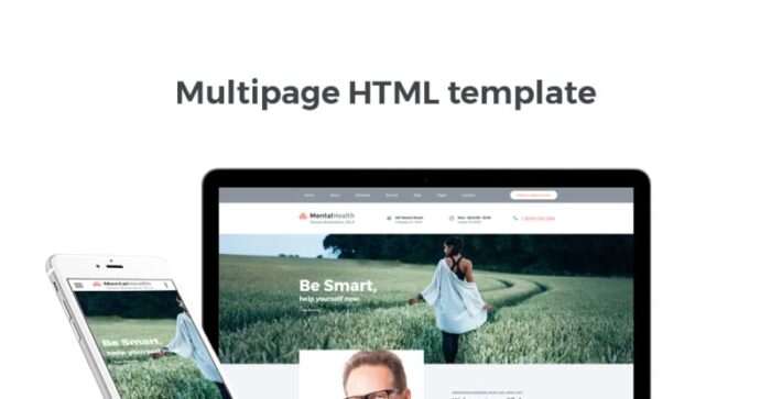 Kesehatan Mental - Template Situs Web Multihalaman Psikolog - Fitur Gambar 1