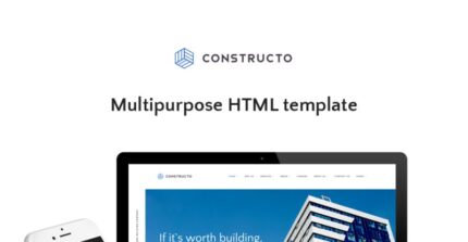 Constructo - Template Situs Web Responsif Perusahaan Arsitektur & Konstruksi - Fitur Gambar 1