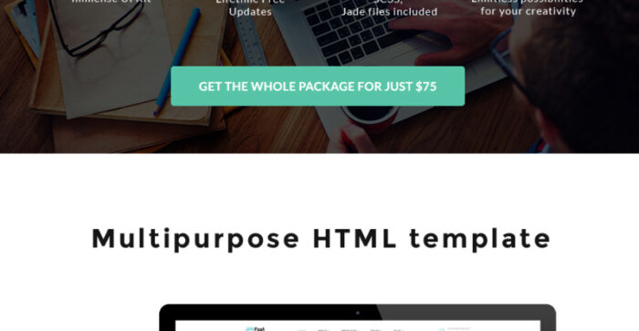 FastCredit - Template Situs Web Multihalaman Solusi Hipotek - Fitur Gambar 2