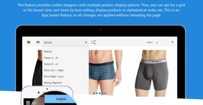 Pakaian Dalam - Template OpenCart Toko Lingerie & Pakaian Dalam - Fitur Gambar 5