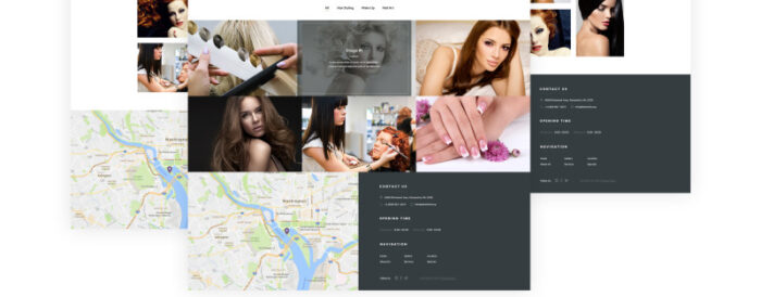 Template Situs Web Multihalaman Salon Rambut - Fitur Gambar 14