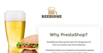 Beerione - Toko Peralatan Pembuatan Bir Tema PrestaShop - Fitur Gambar 1