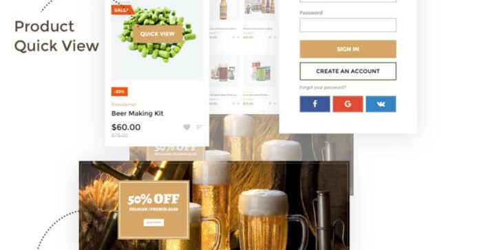 Beerione - Toko Peralatan Pembuatan Bir Tema PrestaShop - Fitur Gambar 7