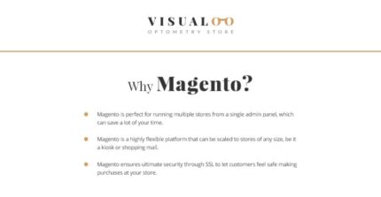 Visualoo - Tema Magento Optik & Optometri - Fitur Gambar 1