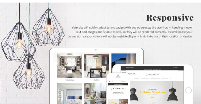 Lightedix - Tema Magento Responsif Lightning Store - Fitur Gambar 2