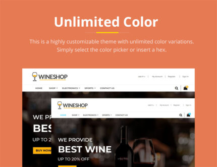 WineShop - Tema Prestashop Toko Anggur Premium - Fitur Gambar 1