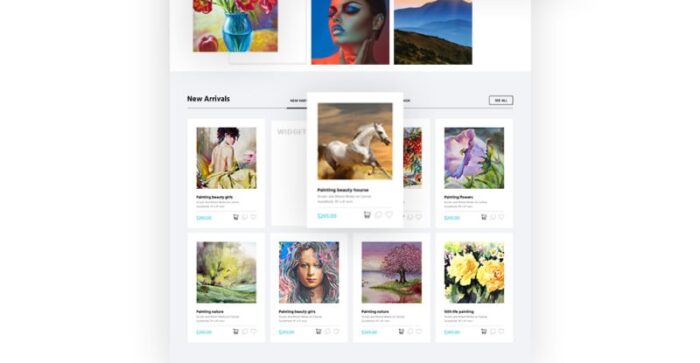 Pekerja Seni - Galeri Online & Portofolio Artis Tema PrestaShop - Fitur Gambar 4