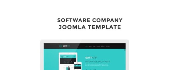 SoftApp - Template Joomla Responsif Perusahaan Perangkat Lunak - Fitur Gambar 1