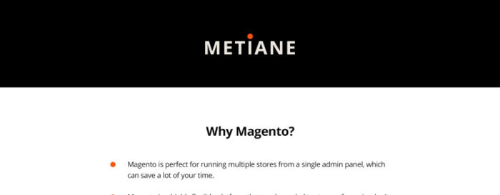 Metiane - Tema Magento Perlengkapan Dapur - Fitur Gambar 1