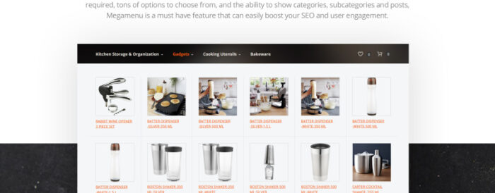 Metiane - Tema Magento Perlengkapan Dapur - Fitur Gambar 6