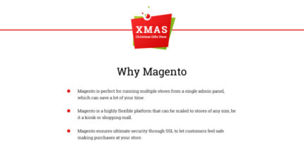 Xmas - Toko Hadiah Natal Tema Magento Responsif - Fitur Gambar 1