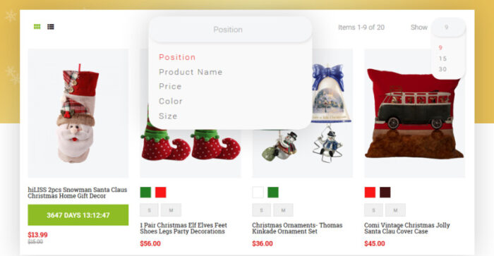 Xmas - Toko Hadiah Natal Tema Magento Responsif - Fitur Gambar 7