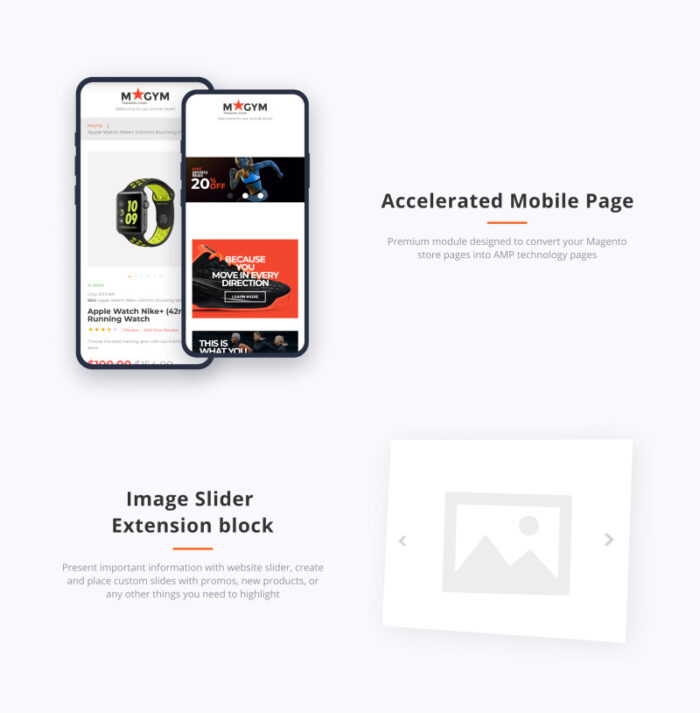 Tema Toko Peralatan Latihan Olahraga MyGym - Tema Magento - Fitur Gambar 5
