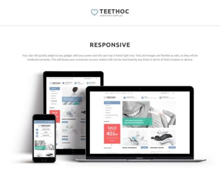 Teethoc - Tema Magento Instrumen Kedokteran Gigi - Fitur Gambar 1