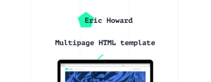 Eric Howard - Portofolio Desainer Web Template Situs Web Multihalaman - Fitur Gambar 1