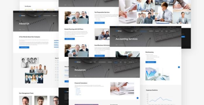 TaxAdviser - Template Situs Web Multihalaman Responsif Perusahaan Akuntansi dan Layanan Pajak - Fitur Gambar 6