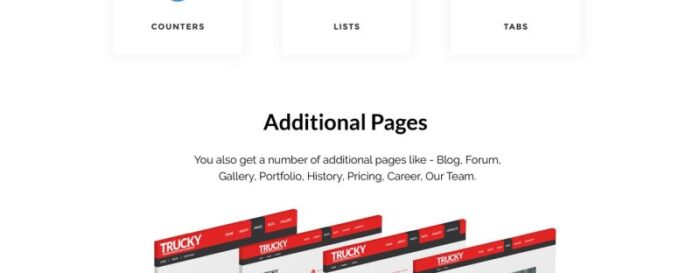 Trucky - Template Joomla Responsif Transportasi - Fitur Gambar 4