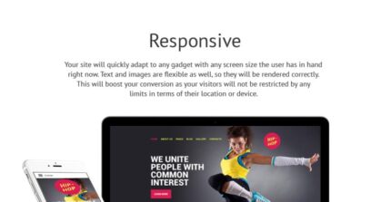 Template Joomla Responsif Studio Tari Hip-Hop - Fitur Gambar 1