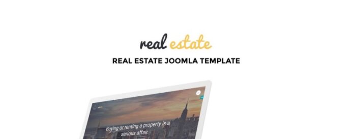 Template Joomla Responsif Real Estat - Fitur Gambar 1