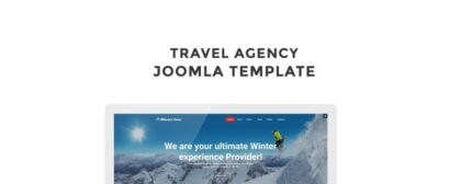 Tur Musim Dingin - Template Joomla Responsif Agen Perjalanan - Fitur Gambar 1