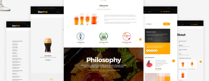 BeerPub - Template Situs Web Multihalaman Makanan dan Restoran - Fitur Gambar 5